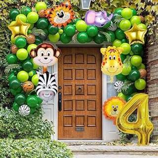 Outdoor Jungle Arch Entrance