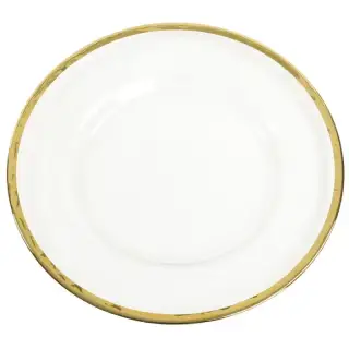 Charger Plate Gold Trim
